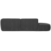 374001 G 04 VS WE Polly chaise longue rechts grijs AK1