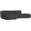 374000 G 03 VS WE Polly chaise longue links grijs