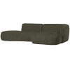 374001 W 03 VS WE Polly chaise longue rechts warm groen