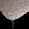 375690 N 01 VS FA Sara fauteuil geweven stof naturel melange detail