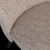375690 N 02 VS FA Sara fauteuil geweven stof naturel melange detail