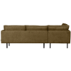 800972 BR 03 VS WH Rodeo hoekbank links structure velvet brass AK1