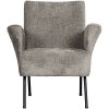 801138 T 01 VS BP Muse fauteuil grof geweven stof taupe