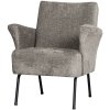 801138 T 02 VS BP Muse fauteuil grof geweven stof taupe EA