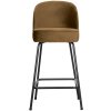 800294 G 01 VS BP Vogue barstoel 65 cm fluweel honing geel PS EA