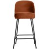 800294 R 01 VS BP Vogue barstoel 65 cm fluweel roest PS EA