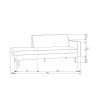800746 Z U NA B A 79 67 53 45 206 205 198 162 156 14 132 126 12 105 50 BT Rodeo daybed right