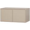 400494 M 01 VS VT Daily closet double 50x100cm grenen dakargrau EA