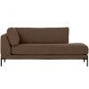 400485 C 01 VS VT Couple lounge Rechts chocolade bruin PS