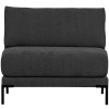 400486 D 01 VS VT Couple loveseat donker grijs PS