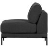 400486 D 03 VS VT Couple loveseat donker grijs PS