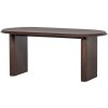 400482 W 02 VS VT Ellips eetkamertafel mango hout walnoot 90x180cm EA