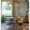 TB OV VL24 2190x0890 373260 801419 C 801419 T 801419 Z 01 SF FA Tafelblad ovaal vingerlas 220x90cm pebble grey ronde poot Noble