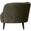 340476 156 05 VS FA Sara lounge fauteuil rechts warm groen