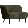 340475 156 06 VS FA Sara lounge fauteuil links warm groen