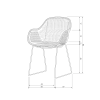 373928 Z 373928 N 50 BT Willow chair