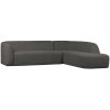 801251 Z 02 VS BP Sloping hoekbank rechts grijs zwart melange PS EA
