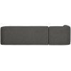 801250 Z 03 VS BP Sloping hoekbank links grijs zwart melange PS AK1