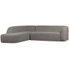 801250 G 02 VS BP Sloping hoekbank links grijs melange PS EA