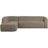 801250 B 01 VS BP Sloping hoekbank links lichtbruin melange PS