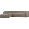 801250 B 02 VS BP Sloping hoekbank links lichtbruin melange PS EA