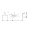 800972 Z NA B A 79 67 53 45 206 205 198 162 156 14 132 126 12 105 50 BT Rodeo corner sofa right