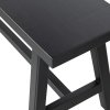 373709 Z 01 VS WE Imme bankje hout zwart 110cm detail