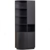 373457 Z 02 VS WE Finca opbergkast rond links 78cm zwart