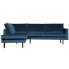800972 45 01 VS BP Rodeo hoekbank links velvet blue EA