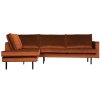 800972 126 01 VS BP Rodeo hoekbank links velvet roest EA