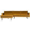 800905 132 01 VS BP Rodeo chaise longue links velvet oker EA
