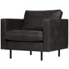 800888 Z 02 VS BP Rodeo classic fauteuil zwart PS