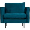 800888 45 01 VS BP Rodeo classic fauteuil velvet blue PS EA