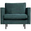 800888 198 01 VS BP Rodeo classic fauteuil velvet teal PS EA