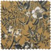 JASMINE 14018 002 40 POPPY MUSTARD JALIT PRINTED VELVET