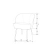 800748 Z T S R Q PN P NA N M K G D C N A 910 85 802 501 40 01 50 BT Vogue armchair