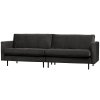 800576 79 02 VS BP Rodeo classic 3 zits bank velvet antraciet PS