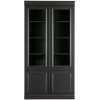 800278 Z 01 VS BP Organize vitrine kast 44 cm grenen zwart