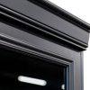 800278 Z 01 VS BP Organize vitrine kast 44 cm grenen zwart detail