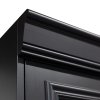 800278 Z 02 VS BP Organize vitrine kast 44 cm grenen zwart detail
