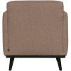 378670 N 04 VS BP Statement fauteuil met arm boucle nougat AK1