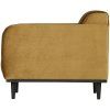 378670 14 03 VS BP Statement fauteuil met arm fluweel honing geel