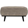 378663 L 01 VS BP Statement hocker platte brede rib clay 80x55cm PS EA