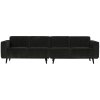 378657 G 01 VS BPH Statement 4 zits bank 280 cm platte brede rib graphite PS EA