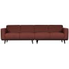 378657 C 01 VS BP Statement 4 zits bank 280cm boucle chestnut PS EA