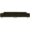 378656 W 01 VS BP Statement XL 4 zits bank 372 platte brede rib warm groen PS EA