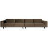 378656 12 01 VS BP Statement xl 4 zits bank 360 cm velvet taupe EA