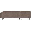 378652 T 03 VS BPH Statement hoekbank links platte brede rib taupe AK1