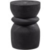 377152 Z 01 VS FA Bikkel kruk hout zwart 40xO28CM