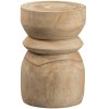 377152 N 01 VS FA Bikkel kruk hout naturel 40XO28CM EA